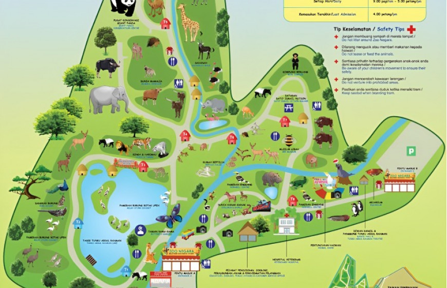 حديقة الحيوان في كوالالمبور - معلومات ماليزيا - سياحة ماليزيا - اماكن سياحية في ماليزيا